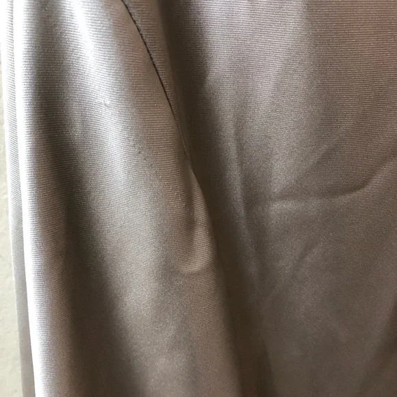 Zara silver Satin Slip Dress | Holiday | Metallic NWT - Picture 7 of 12